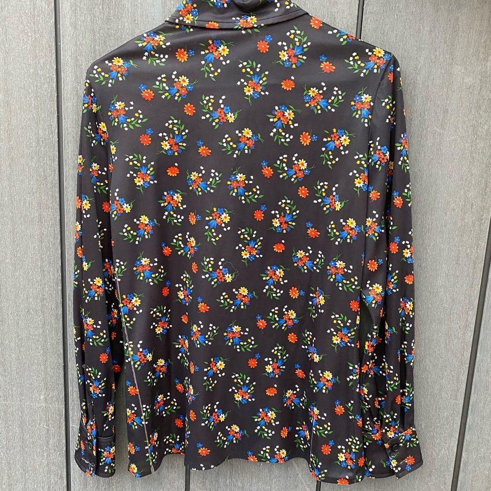 Vintage Act‎ III Polyester Floral Blouse - Picture 6 of 8